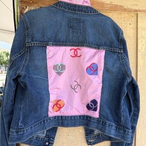 Stylish Kids Denim Jacket with Designer Accents
